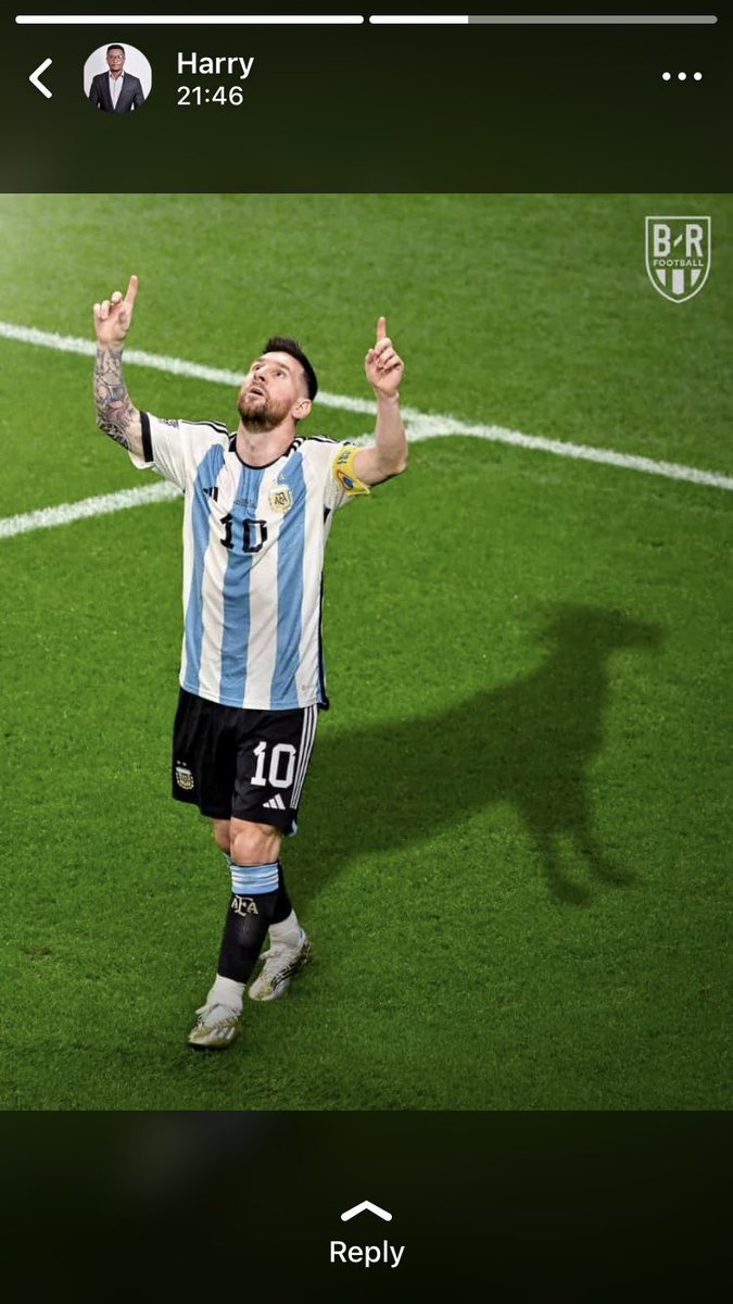 Messi is the Player on FIFA career mode that God himself is playing, and you say he not goat?
