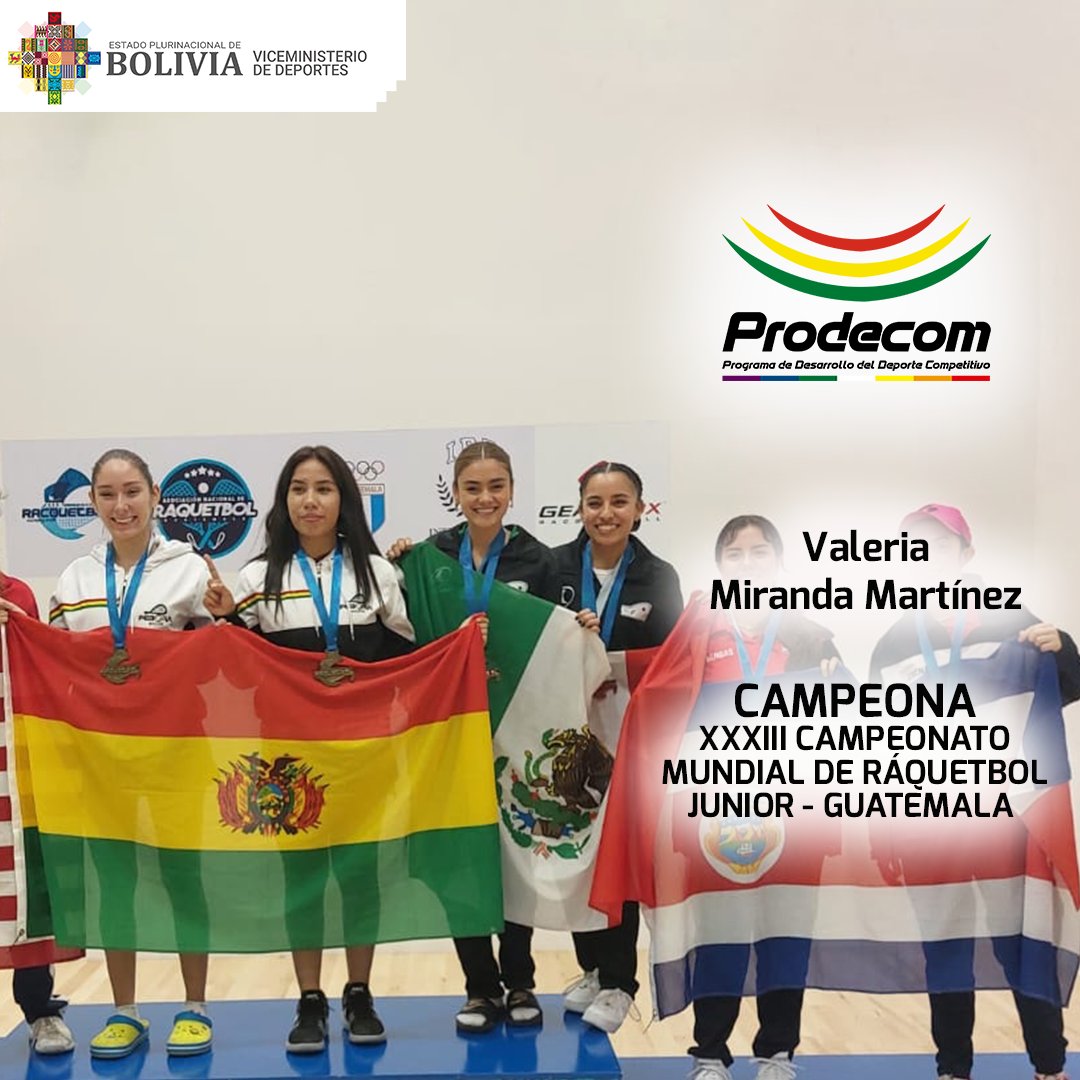 Viceministerio de Deportes de Bolivia tweet media