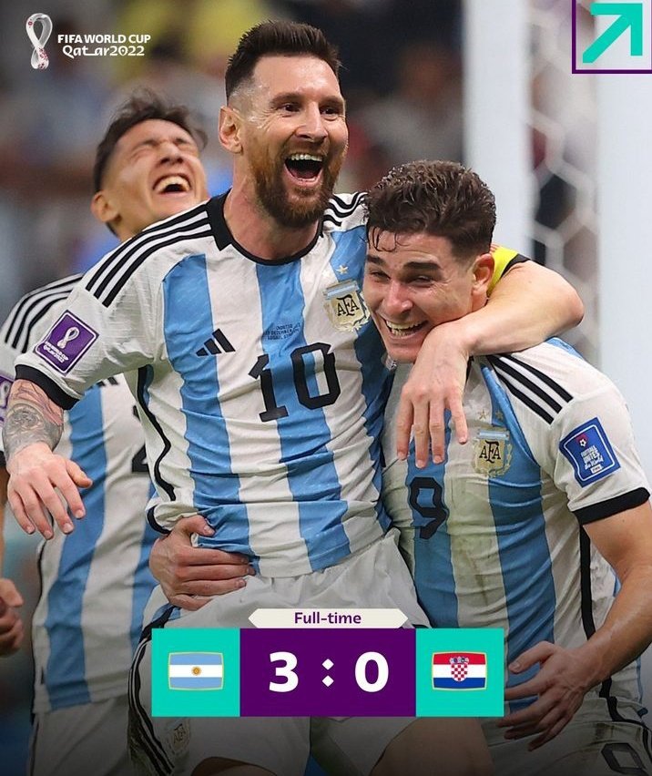 lindasaraphilip's tweet photo. #ARGCRO 
#ARGvsCRO 
#VamosArgentina
#Intothefinals https://t.co/KeOg4t0yJg