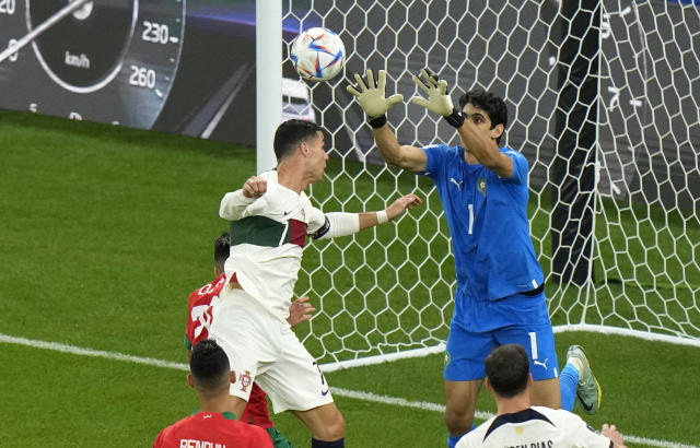 SHAON84's tweet photo. Well played Morocco - special mention goes to the brilliant goalkeeping like an iron gate. #MORvsPOR  #FIFAWorldCup #FIFAWorldCup2022 https://t.co/adIKUvhdaf