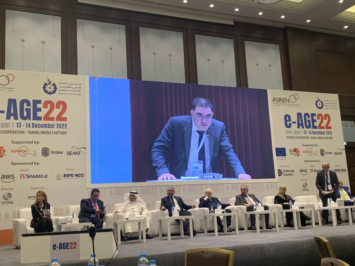 helga_spitaler's tweet photo. @AdjemianHoa @eu_near announcing #Medusa project with €40m EU grant for long-term high-capacity connectivity for North Africa & stressing need for @ASRENorg & NRENs to strategically plan ahead with users to ensure utilisation is maximised in the years to come. #eAGE22 https://t.co/lH5uTZxCRW