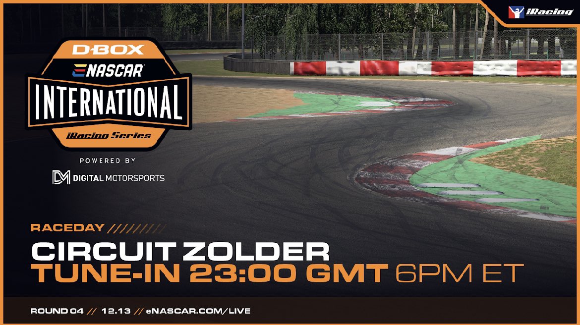 jcampbellracing's tweet photo. Virtual race-day!
📺 6PM ET https://t.co/Qxs62a7w8s
#enascar #nascard4d #revracing #nascardiversity #iracing https://t.co/VFON75LHV6