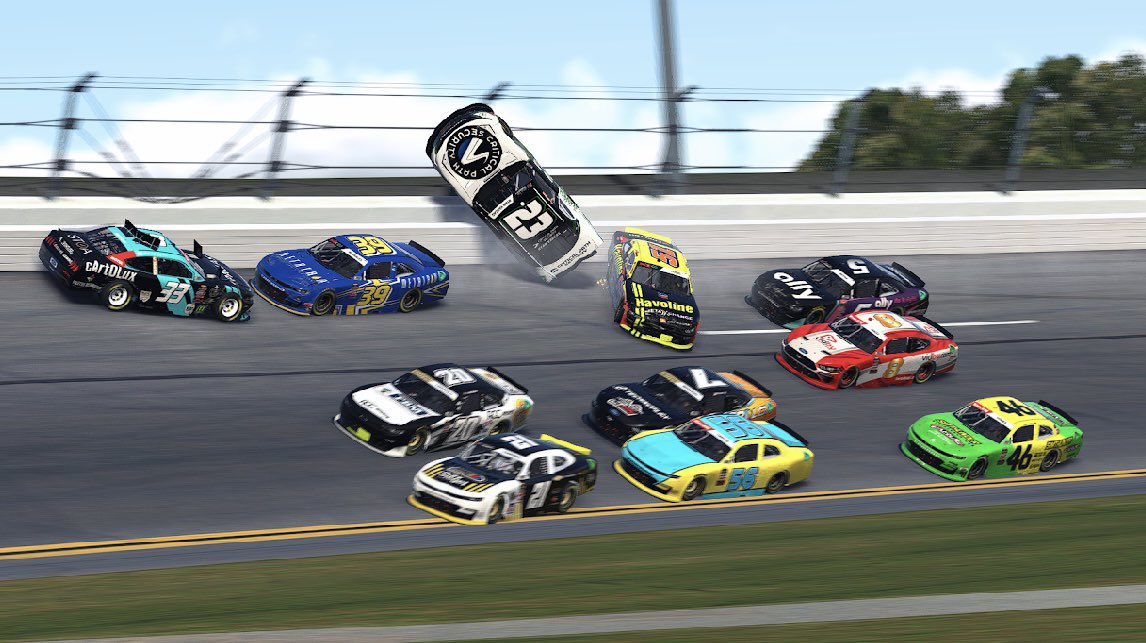 jcampbellracing's tweet photo. Virtual race-day!
📺 6PM ET https://t.co/Qxs62a7w8s
#enascar #nascard4d #revracing #nascardiversity #iracing https://t.co/VFON75LHV6
