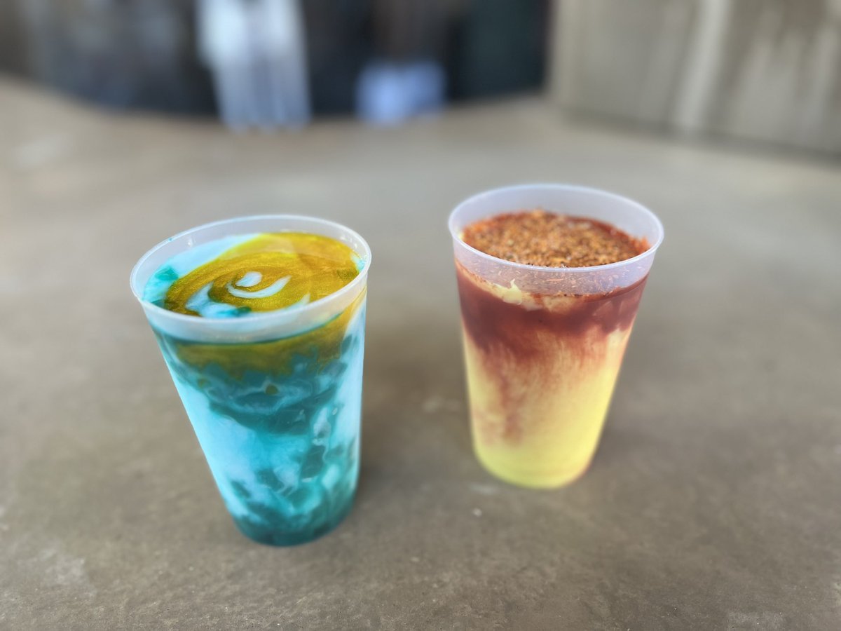 FusanoTreehouse's tweet photo. These drinks are out of this galaxy (Star Wars pun) 🤪 https://t.co/9D5S0Zyv6f
