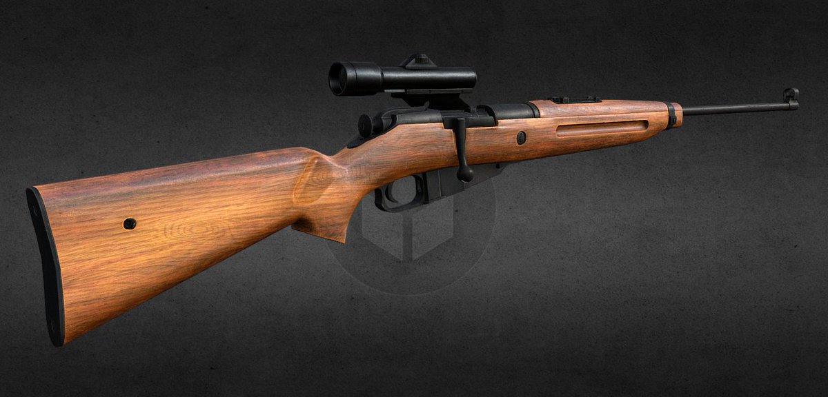 petrtlach's tweet photo. 3d model pušky vz.54 hotový... https://t.co/JTFB0HbRqv