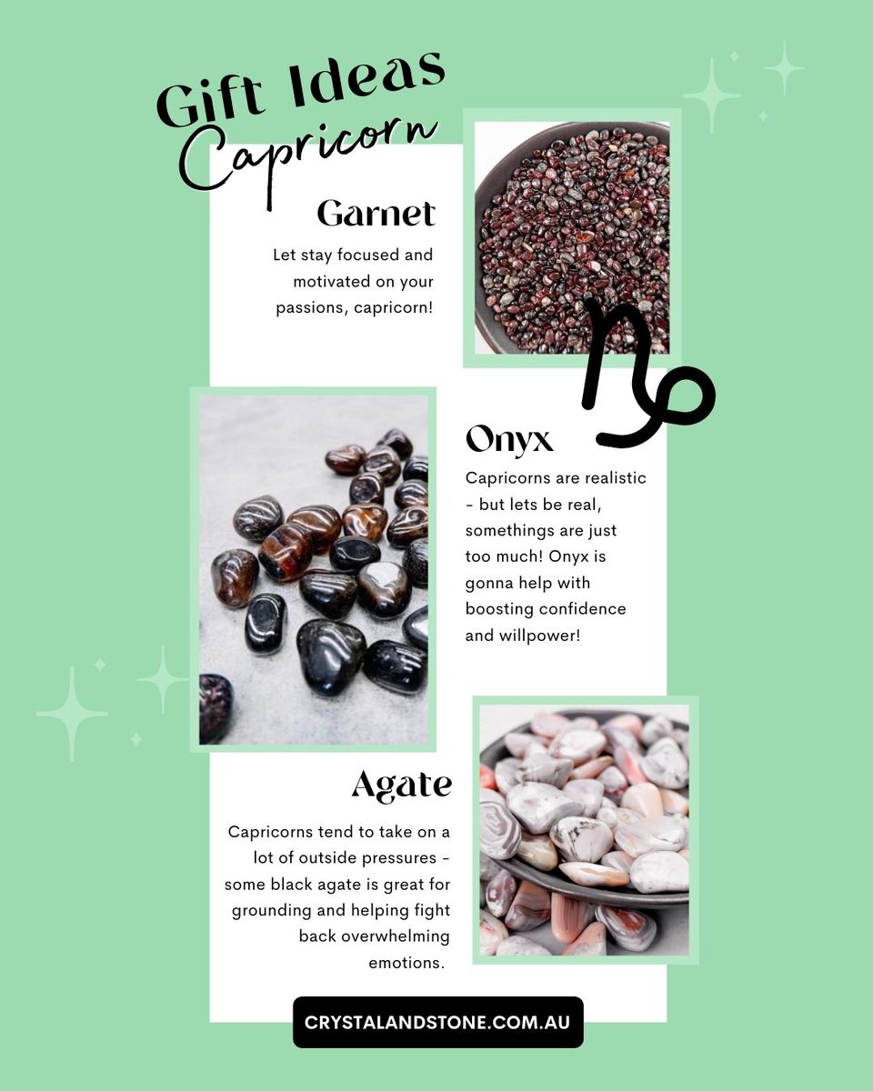 crystalnstone's tweet photo. Zodiac Gift Guide: Earth Sign Edition! 

Do you have an earth sign in your life and just have no clue what to get them this Christmas? No need to worry we have got you covered with our crystals recommendations for your earthy friend. 

#crystals #earthsign #taurus #virgo #caprico https://t.co/n93GJu2b9e