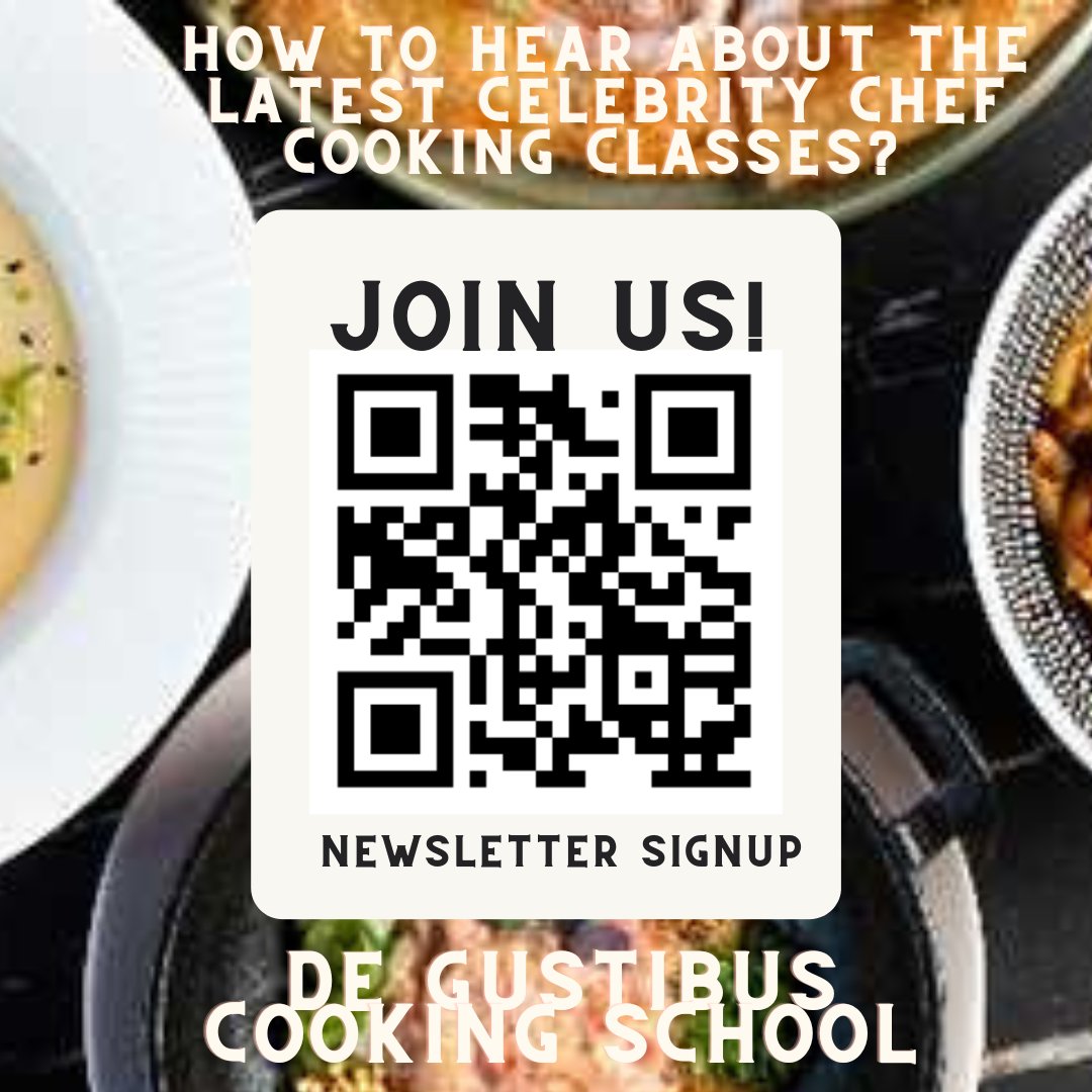 Salvatore Rizzo (@degustibusnyc) on Twitter photo Need a gift for a food-loving friend or family member? Consider a gift certificate at De Gustibus Cooking School. Just scan the QR code!
Or call 212-239-1652
Email: info@degustibusnyc.com
(Spring 2023 season begins February. New classes added throughout January.) Need a gift for a food-loving friend or family member? Consider a gift certificate at De Gustibus Cooking School. Just scan the QR code!
Or call 212-239-1652
Email: info@degustibusnyc.com
(Spring 2023 season begins February. New classes added throughout January.)
