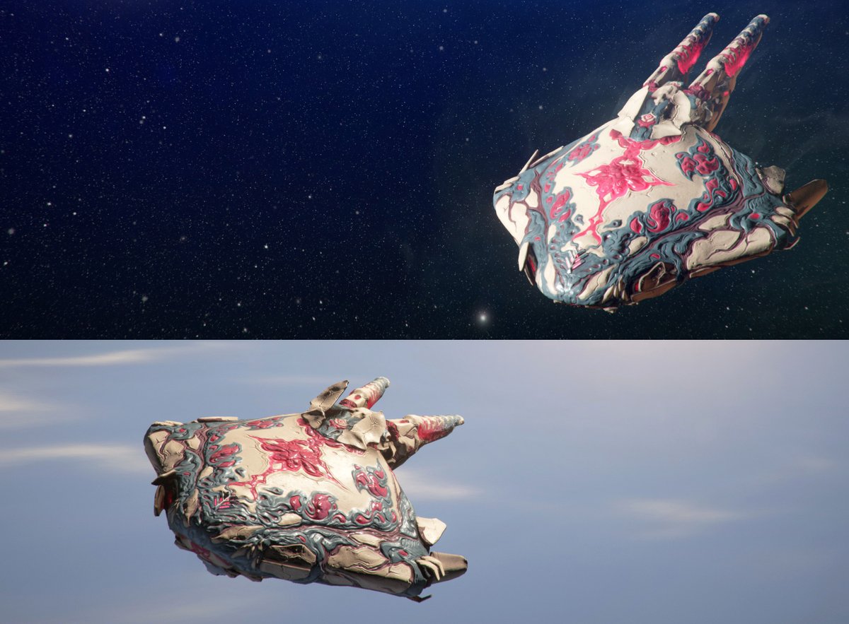 VentralHound's tweet photo. #Warframe #tennogen #liset
Infested Skin for Warframe Landing Craft Liset. Taken in the 22nd round of Tennogen.
The design, sculpture and textures were created by me. Base mesh low poly provided by Digital Extremes. https://t.co/FrD7v1SwGx
