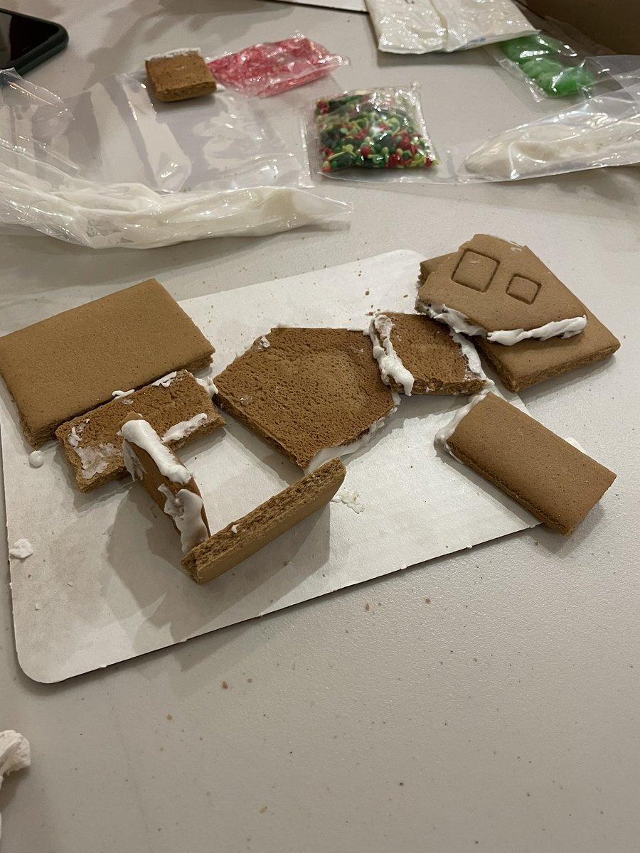 Abby Robb (@theabbyrich) on Twitter photo Pathology, Microbiology, & Immunology GSA Holiday party tonight feat. gingerbread house interpretations that range from modernist (Sergio) to classic (<a href="/hartheat21/">Heather Hartmann</a>) to, uh… deconstructionist (me) Pathology, Microbiology, & Immunology GSA Holiday party tonight feat. gingerbread house interpretations that range from modernist (Sergio) to classic (<a href="/hartheat21/">Heather Hartmann</a>) to, uh… deconstructionist (me)