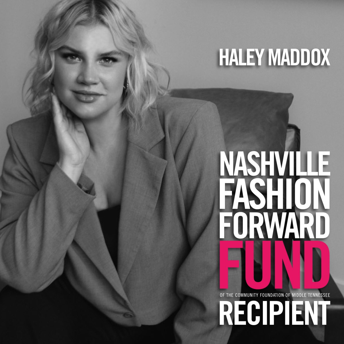We are excited to announce Haley Maddox, co-owner and designer of MaddLove Bridal as our 2022 Nashville Fashion Forward Fund recipient.

More info here: nashvillefashionweek.com/news
