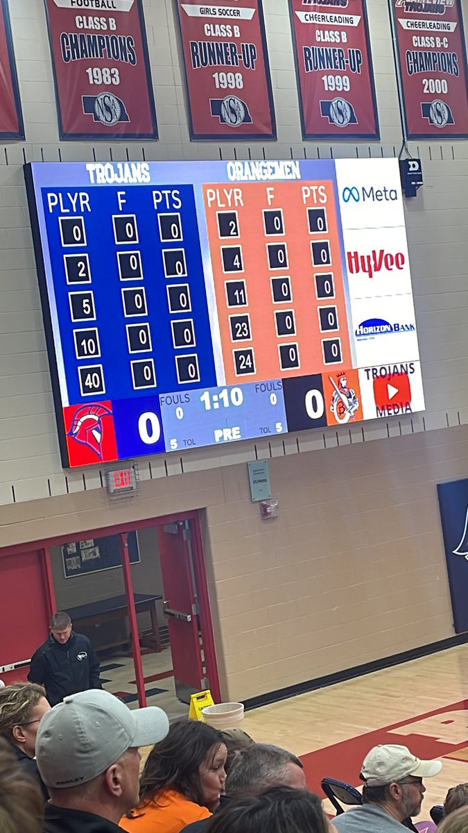 Almost game time <a href="/Platteview_BBB/">Platteview BBball</a>! Congratulations to the girls on their 3 OT victory! #gobigo