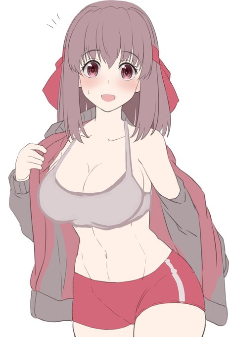 次のイラストはバレー部の人です 