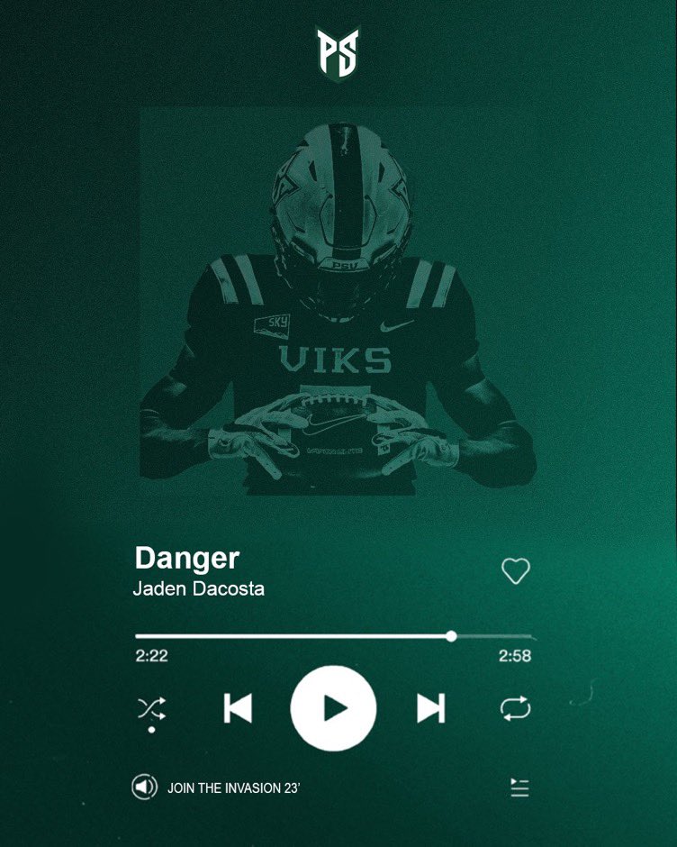 dacosta_jaden's tweet image. Committed!! 💚⚔️

@InglewoodFBall @psuviksFB @cfry_05 @coachapatterson @alecsimpson5 @GregBiggins @adamgorney