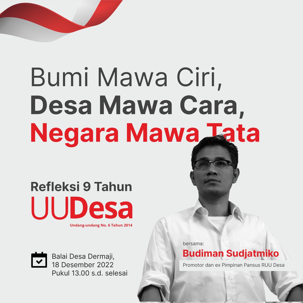 Ngobrolin desa bareng Bung <a href="/budimandjatmiko/">Budiman Sudjatmiko (IG: kelasinspirasibudiman)</a> 

#MembangunDesaMembangunNegara
#DesaBerdayaIndonesiaSejahtera