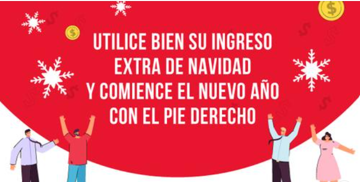 Utilice bien su ingreso extra de Navidad y comience el nuevo año con el pie derecho 🔗 bit.ly/3v7e9AF

#Navidad #FinanzasPersonales #FinanzasPersonales #ControlDeGastos