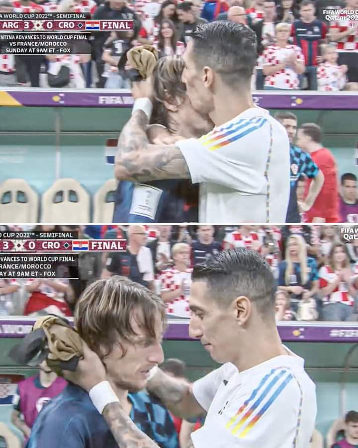 Marysolcast's tweet photo. Se sabe ganar y también respetar a quienes nos respetan. 
Nunca vuelvan a faltarle el respeto a nuestra querida Selección Argentina. 
#CopaMundialFIFA
#EstamosEnLaFinal 
#ARG https://t.co/OqujGeBTw1