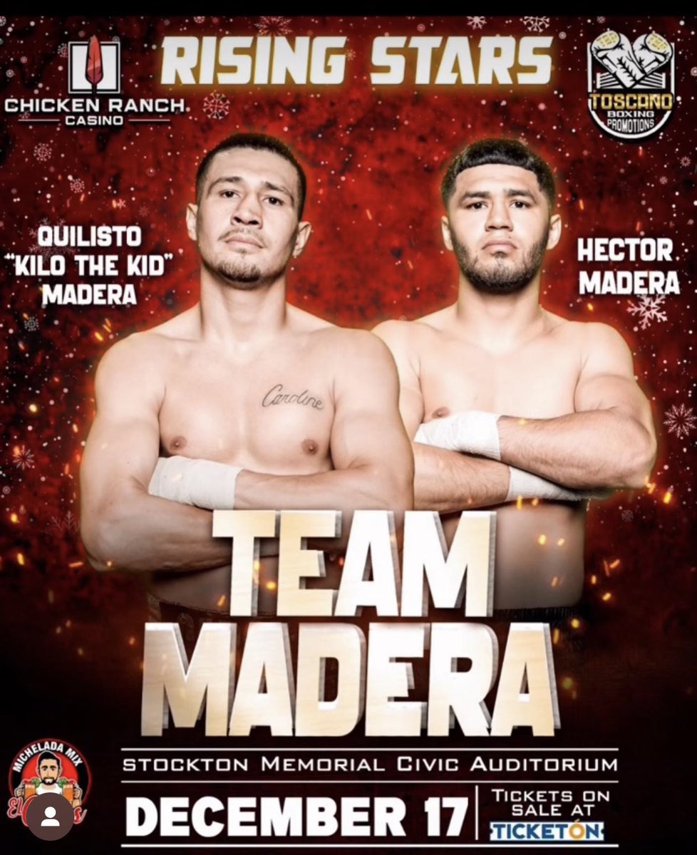 #TMB 🏆 Fight This Saturday In The #209 @Kilo_TheKid 🥊 In The Main Event 💥 Younger Brother @ectorleonardo 🥊 Is Back In Action On The Same Card 🔥 Hit Them Up For Ticket Information 👊🏼 #EveryFighterHasAVoice #TheFightersVoice #TheOnlyVoiceThatMatters #TU4R 👍🏼👍🏼