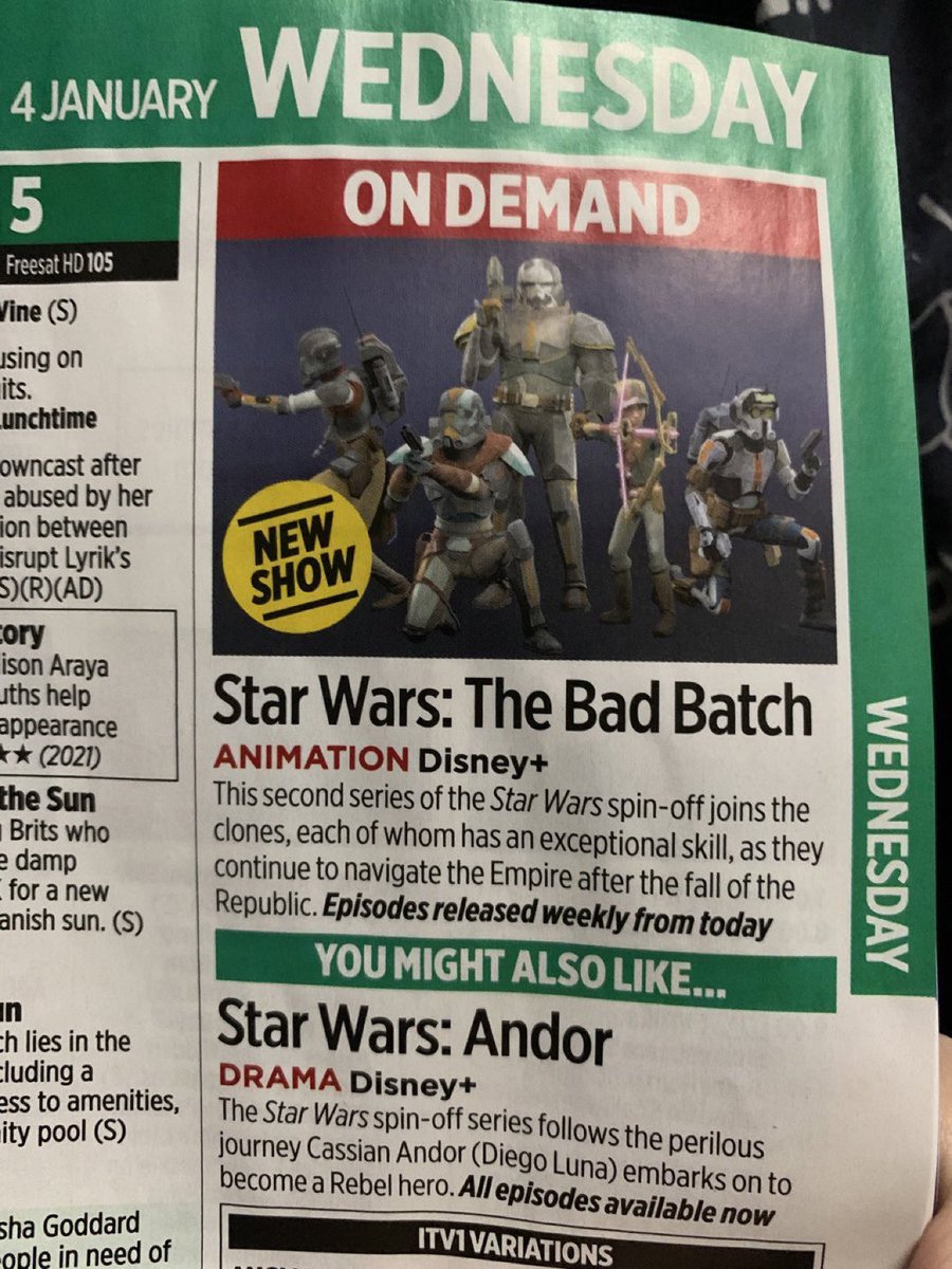 GabrielleOrlita's tweet photo. 🚨🗞️📰🔛#SW✨🔛A GLIMPSE INTO THE FUTURE … 

#January4th_2023 #News: 😂😂😂

#BAD_BATCH #Season2 👊👊🥰 https://t.co/CV0DyRL8Jr