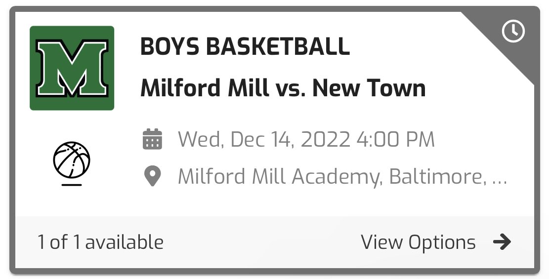 NEWTOWN VS.MILFORD TICKETS AVAILABLE events.ticketspicket.com/agency/8385167…