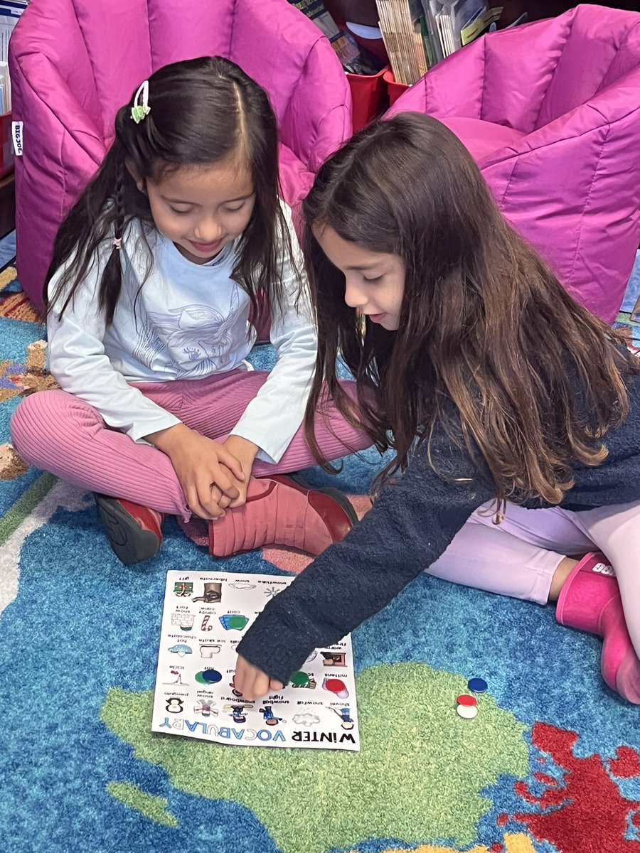 Loved visiting Ms. Labrada’s room, and watching our students learn and apply their new winter vocabulary! #ellsinaction