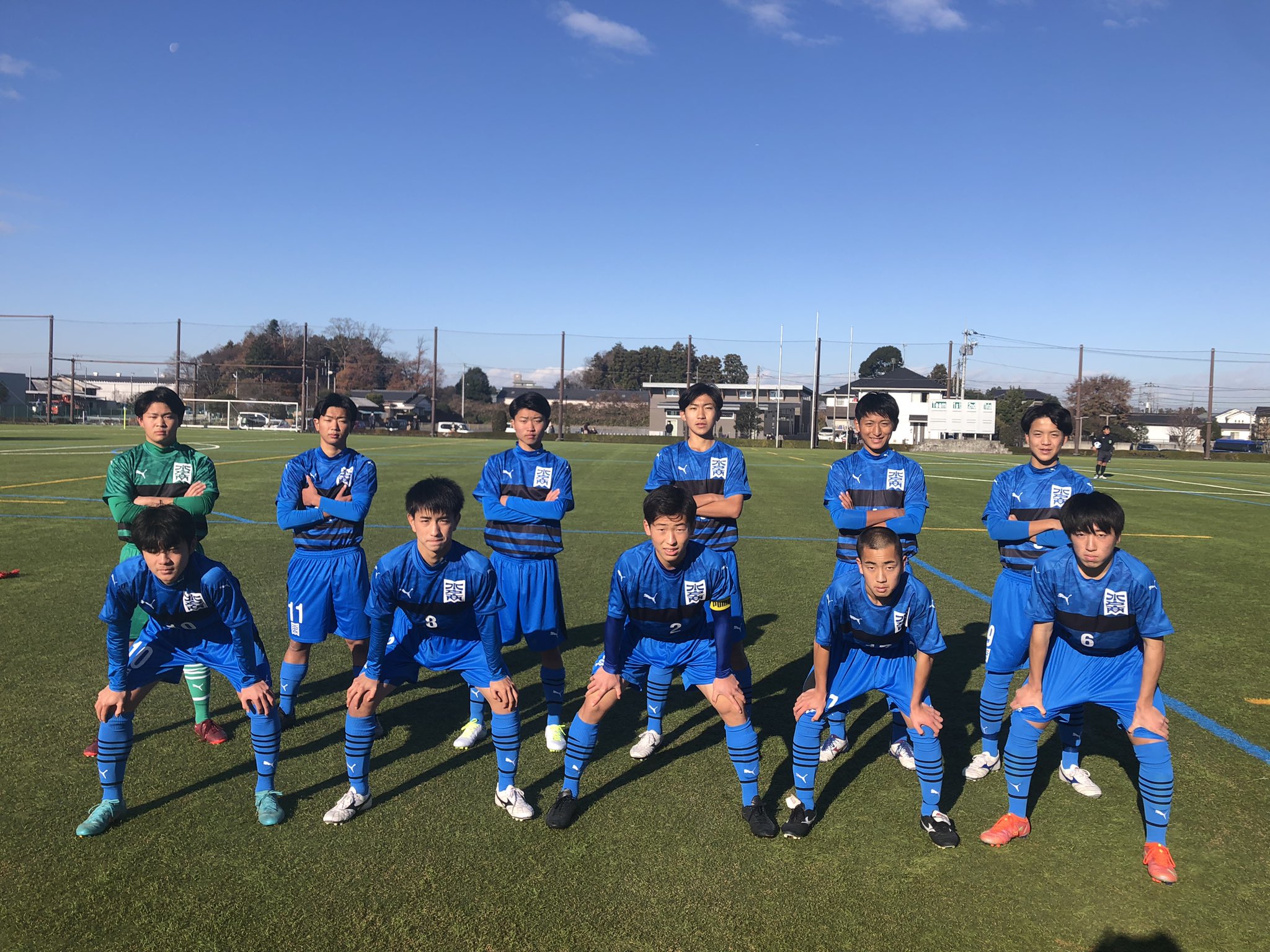 八戸工業高校 サッカー部 ユニフォーム 上下セット アウェイ 帝京高校サッカー部 公式戦ユニフォーム 上下セット 支給品 実