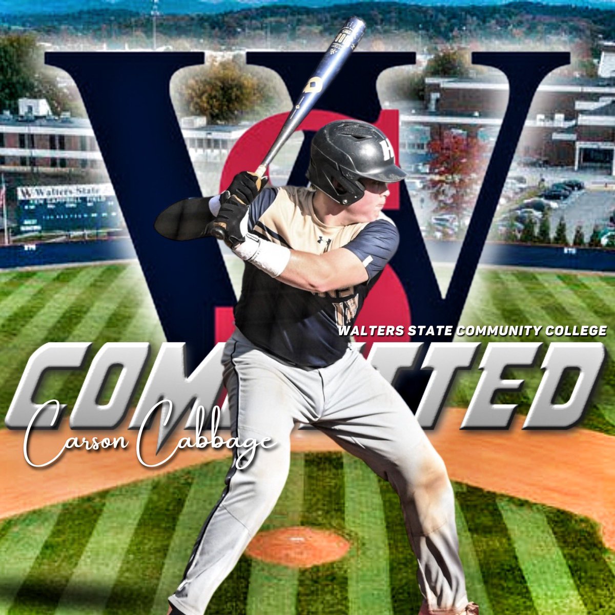 Carson Cabbage (@cabbagecarson) on Twitter photo I am beyond blessed and very excited to announce my commitment to Walters State Community College to continue my athletic and academic career. #wallyboys 💙❤️<a href="/WSCCbaseball/">WaltersStBaseball</a> I am beyond blessed and very excited to announce my commitment to Walters State Community College to continue my athletic and academic career. #wallyboys 💙❤️<a href="/WSCCbaseball/">WaltersStBaseball</a>