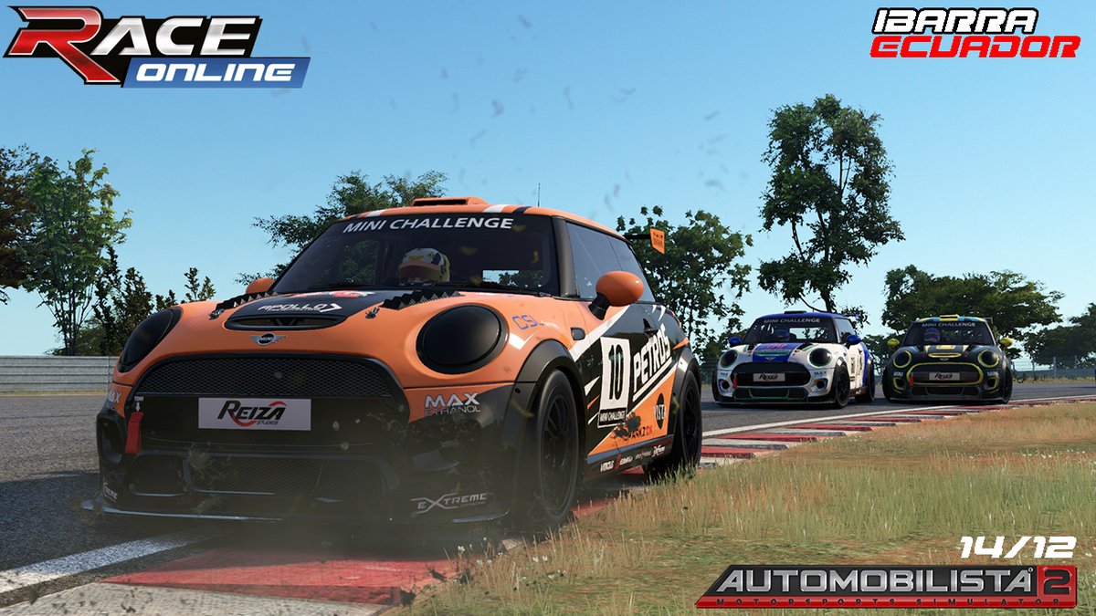 Este miercoles vuelve la diversion, vuelve la Mini Challenge, desde el circuito de Ibarra, rapido y tecnico, chicanes y frenadas extremas, sumale setup cerrado y el cocktel son 40 minutos de diversion competitiva, no te la pierdas, te esperamos, 3, 2, 1 Go!!