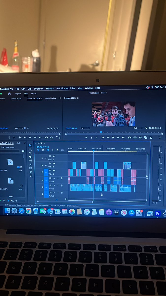 strobersports's tweet photo. Putting on the finishing touches to my final #j262 project. Video will be out shortly on Vimeo. https://t.co/ZSeTecPM1a