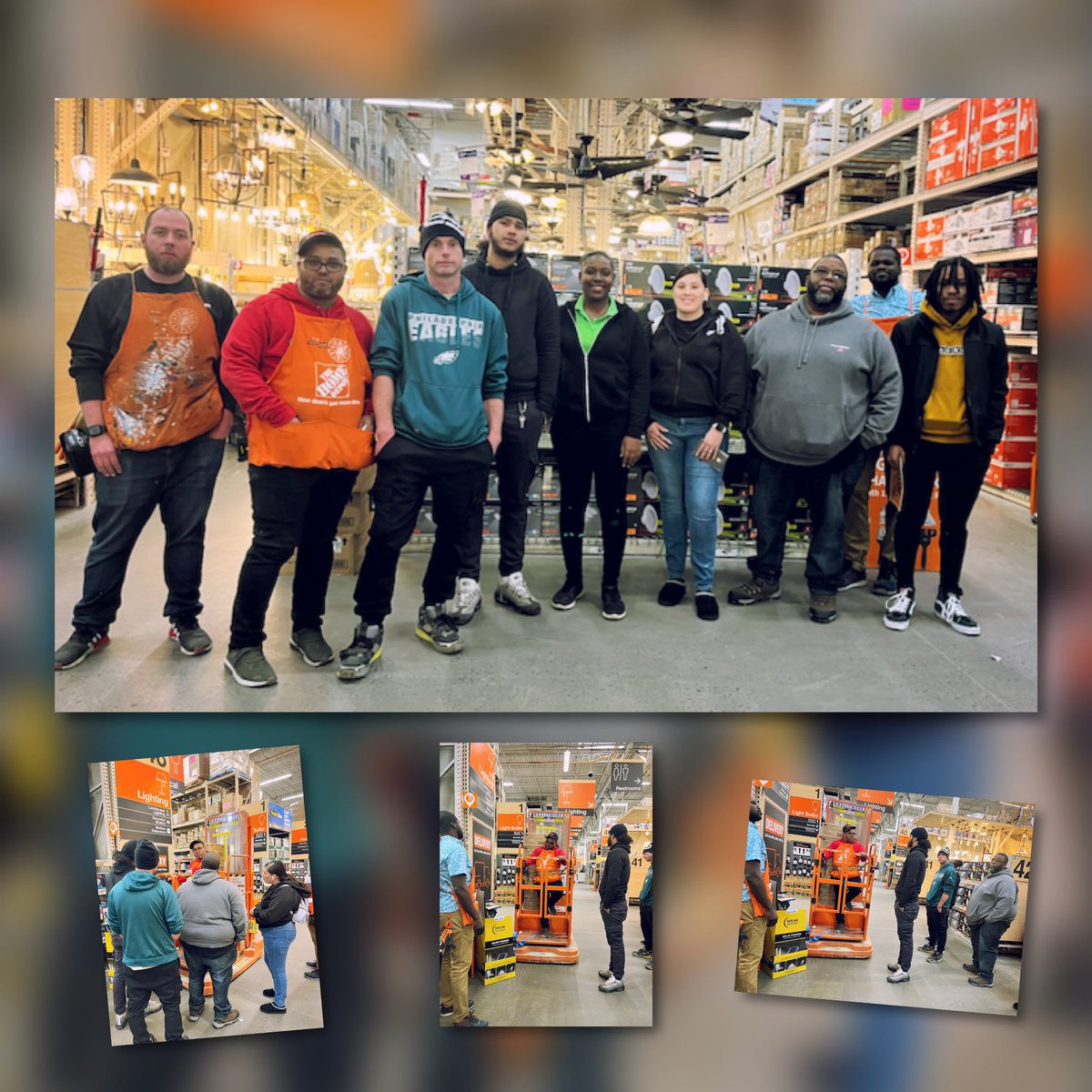 Orientation was a success we are so glad to welcome our new hires and thank you 🙏 to Sean Cxm / Jesus D27 and Alex D24 for spreading the importance of slowing ⚠️ down and working safe 🥽 always #SafetyTakesEveryone