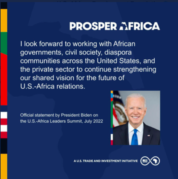The U.S.-Africa Leaders Summit is on, during which #presidentbiden will convene African leaders tomorrow in Washington, D.C. to underscore the importance of U.S.-Africa relations and increased cooperation on shared global priorities. #USAfricaLeadersSummit22