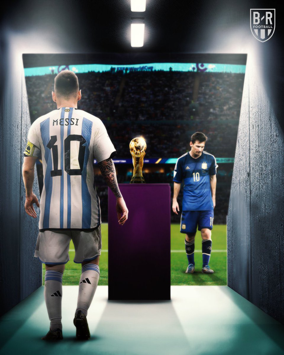 TIME FOR REDEMPTION.

LEO MESSI AND ARGENTINA ARE ONE GAME AWAY FROM THE WORLD CUP 🇦🇷 #Messi𓃵