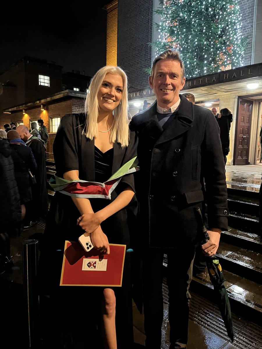 My beautiful daughter. MSc Applied Behavioural Psychology. #proudDad #qubgraduation #QueensUniversityBelfast #qubpsychology