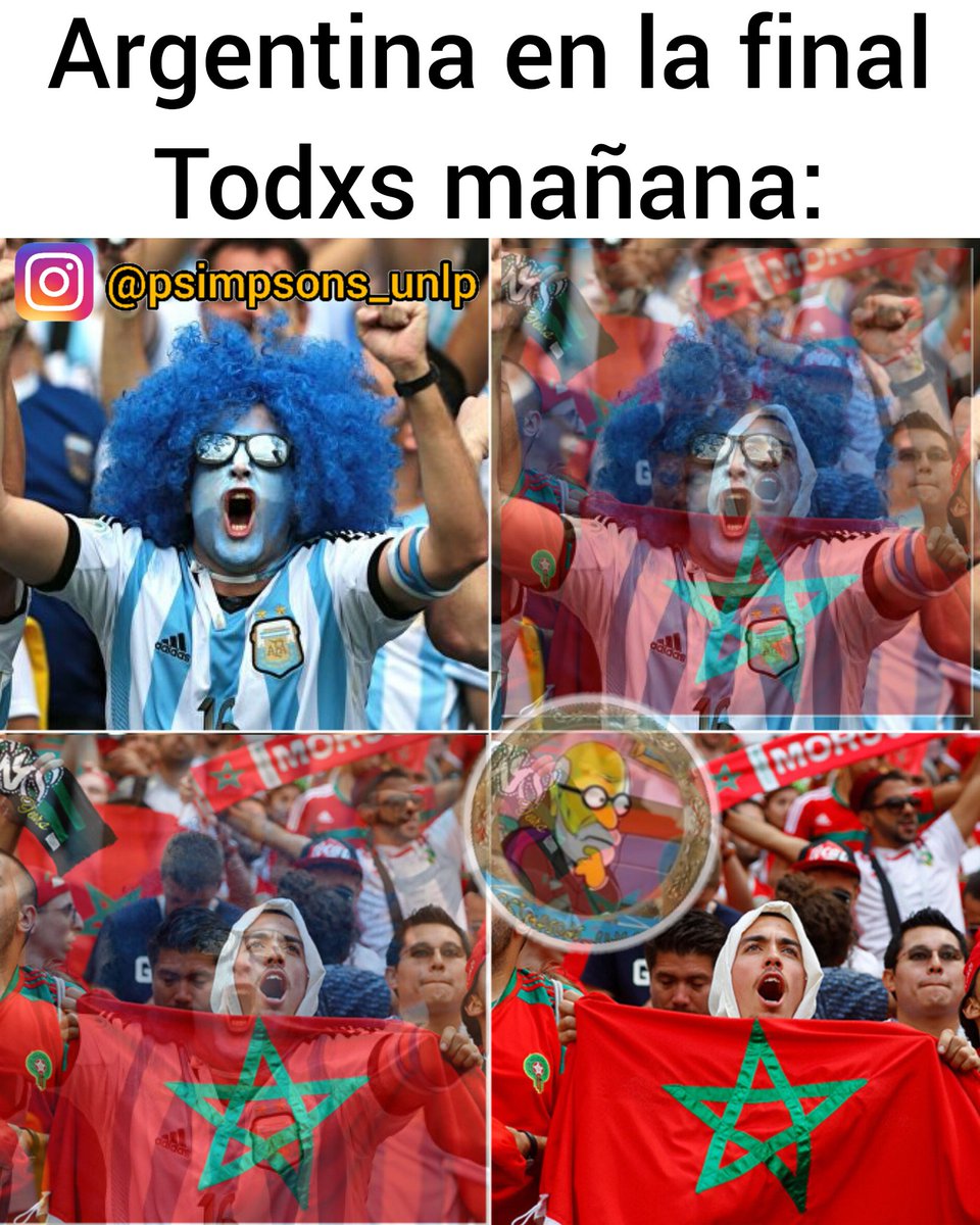 PsimpsonsU's tweet photo. #VamosArgentinaLPM #Messi #Messi𓃵 #Qatar2022 #FinalistasQuieroCantar #Scaloneta #VamosArgentinaCarajo https://t.co/di1V8FDVAd