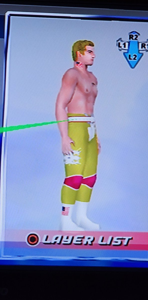 xprettyinpxnk's tweet photo. Playing #SmackdownJustBringIt and I wanted to play the season as @CodyRhodes. I don't think it's too terrible #codyrhodes #SmackDown #wwe #videogames #ps2 #PlayStation #thq #yukes @JustinLeeper_yo @THQNordic @YUKES_AEW @RandyOrton #throwback #wwe @WWE https://t.co/XOwFxR1kQi