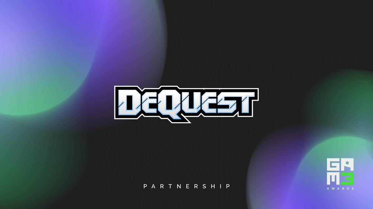 We're proud to announce our partnership with <a href="/Dequest_io/">DeQuest 👀</a> to bring our #GAM3Awards voters amazing prizes in our exclusive realm.  
 
Join our quest NOW ▶️ beta.dequest.io/games/polkasta…