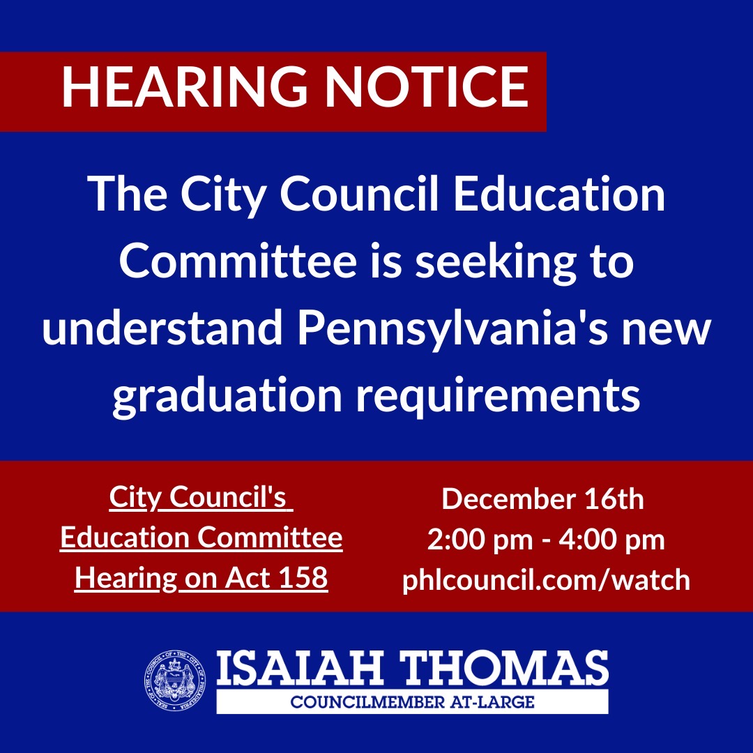 📺Tune in on Friday to hear PERC co-director <a href="/alynmarie/">Alyn Turner</a> give public testimony about Act 158 for City Council!