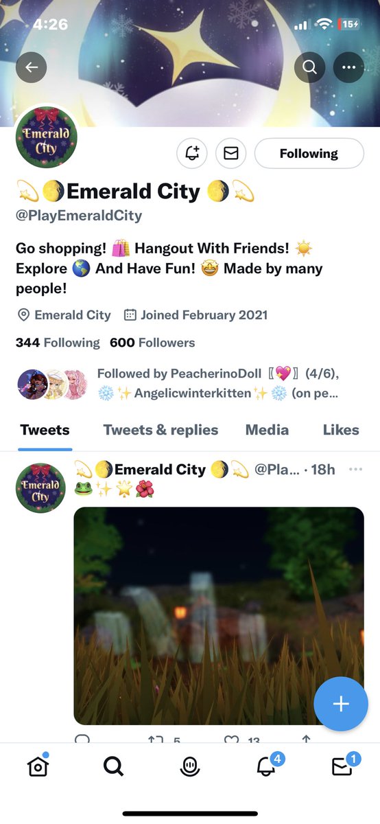 trixieed79's tweet photo. CONGRATS 4 600 FOLLOWERS! @EmeraldCityValk @PlayEmeraldCity !
#happy600follows #emeraldcity #roblox #royallydiva #PROUD #dachoo https://t.co/1WvGEbJSYv