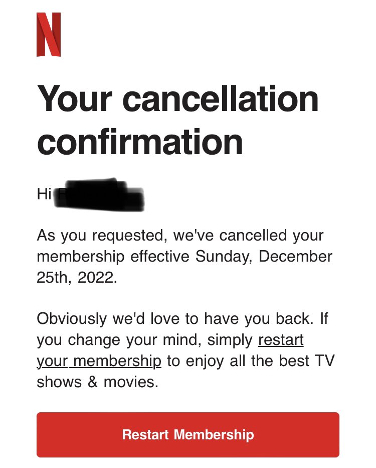 Super_Clownery's tweet photo. Anyway, I just think it would be funny if we all posted screenshots of our cancellation notices under #CancelNetflix. Just for fun. 

Oh almost forgot: #SaveWarriorNun https://t.co/MHGHNLDH8T