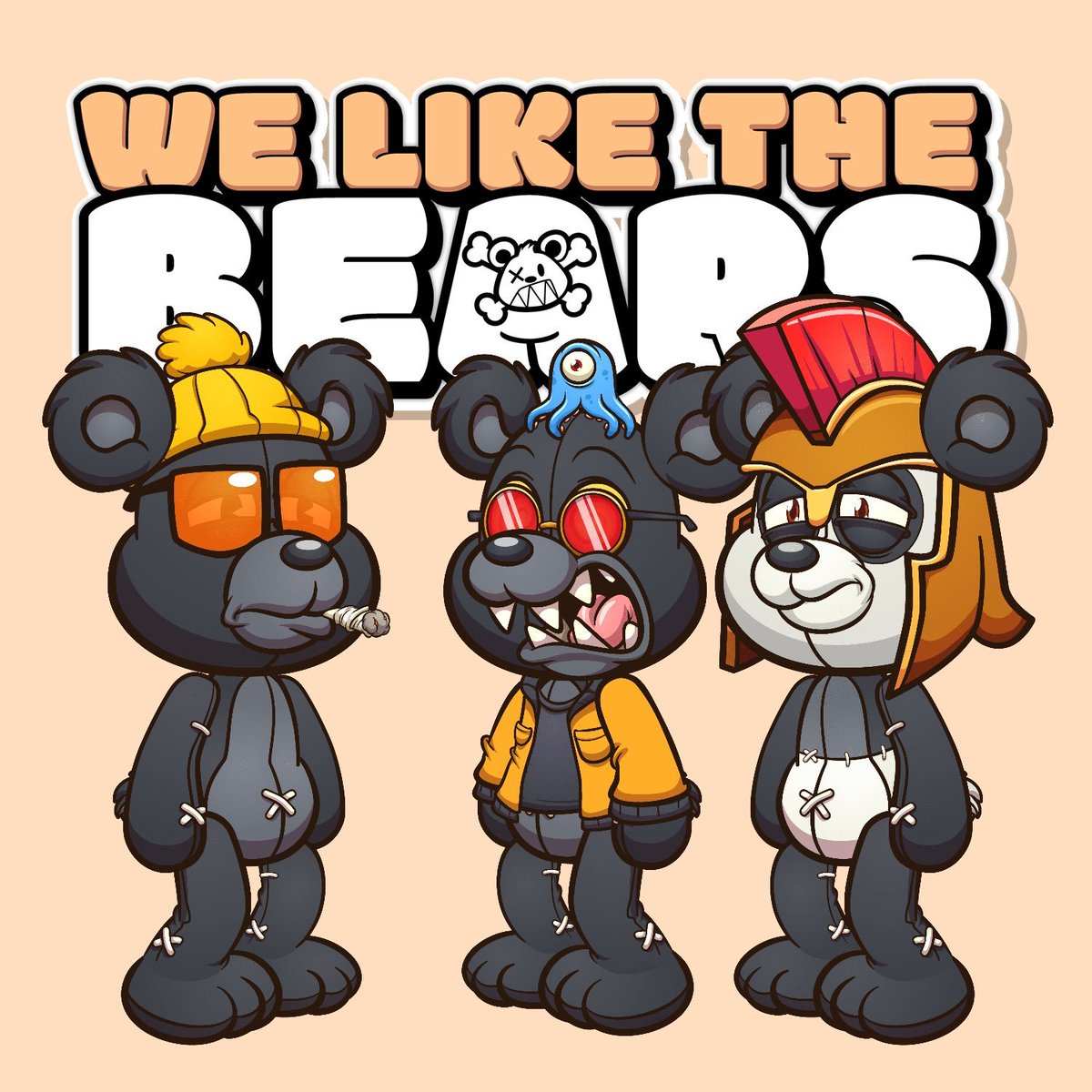 EthViral's tweet photo. Just hanging out with my new homies. 

Pretty proud of my new acquisitions the last 24hrs. 

@killabearsnft 

#WeLikeTheBears #BearMarket #KillaVerse https://t.co/oWgj2b3Uss