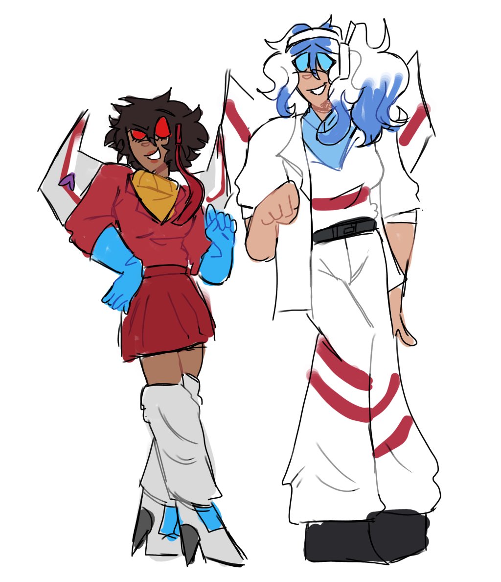 MUNCHYBUGZ's tweet photo. Drew starscream and skyfire as human ladies while in wood tech class 💪 https://t.co/xKkNaG6kSG