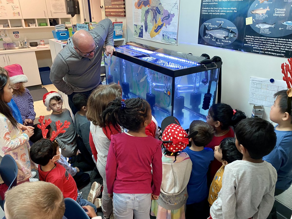 Thank you, Mr. Binford for teaching us so much about Salmon. Truly a great learning experience! #martellkinders