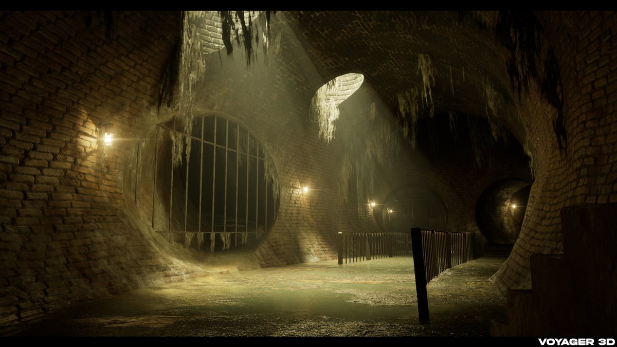 polypusherjake's tweet image. I really wanted to make something disgusting...
So I made a sewer kit for the marketplace 😆
artstation.com/artwork/zDg10q
Based on London&apos;s of course, fatburg city!
#unrealengine #epicgamesmarketplace #sewer #kit