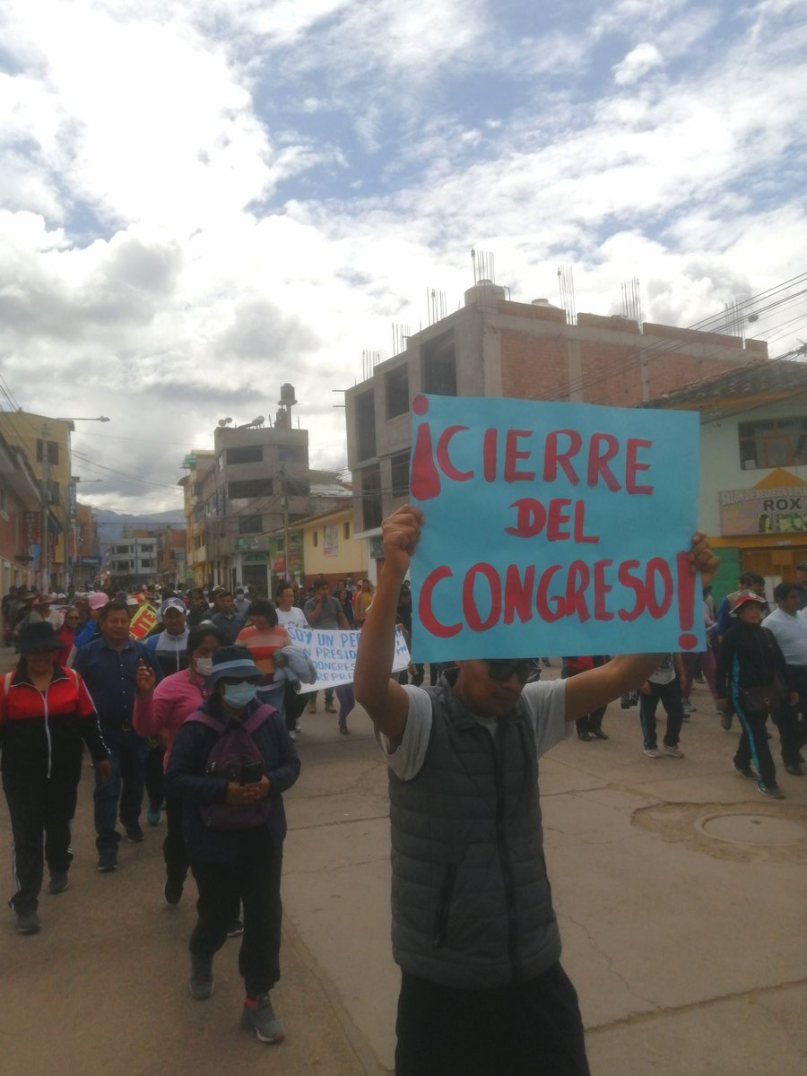 CCcotohuincho's tweet photo. Hoy salimos a las calles de Urubamba a decir ¡Fuera @DinaErcilia, liberen a @PedroCastilloTe y cierre del congreso! https://t.co/vAvHVHXczT