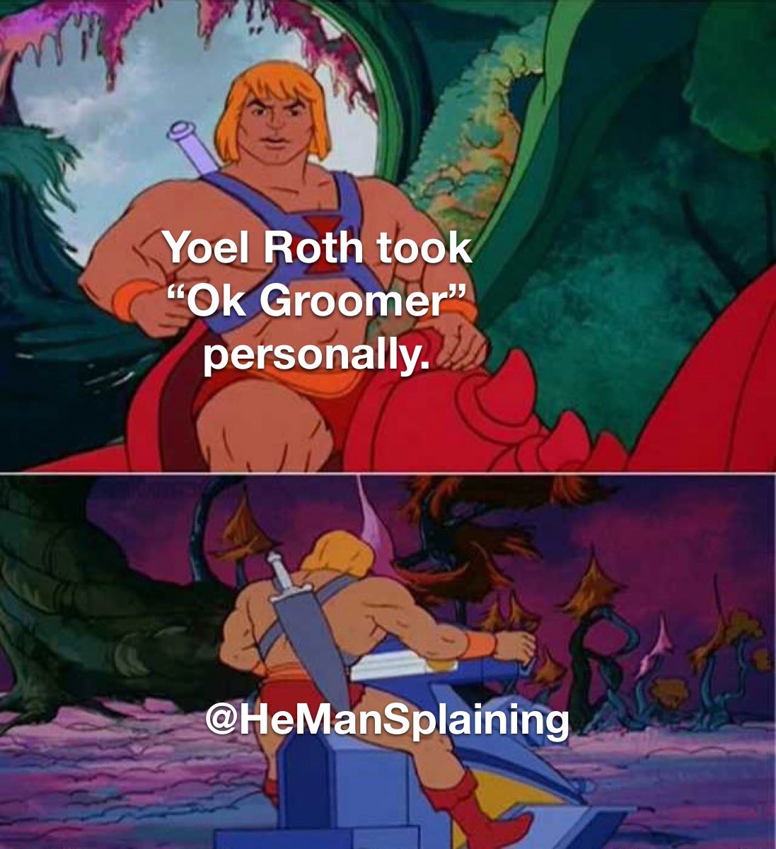 HeManSplaining's tweet image. @HeManSplaining @yoyoel