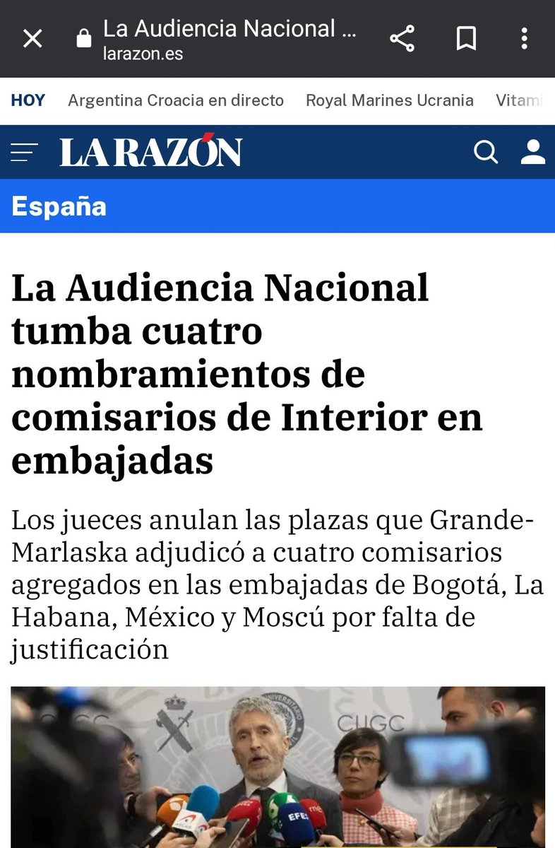 Pues imagínense a nivel Escala Básica, + de 10 años optando a uno de los puestos y naranjas de la China, <a href="/interiorgob/">Ministerio del Interior</a> <a href="/telediario_tve/">Telediarios de TVE</a> <a href="/CSurNoticias/">CanalSurNoticias</a> <a href="/OVCSocial/">Observatorio de Conflictos</a> <a href="/PSOE/">PSOE</a> <a href="/ppopular/">Partido Popular</a> <a href="/vox_es/">VOX 🇪🇸</a> Corrupción en misiones internacionales y diplomáticas. En Venezuela estuvo uno que no sabía ná.
