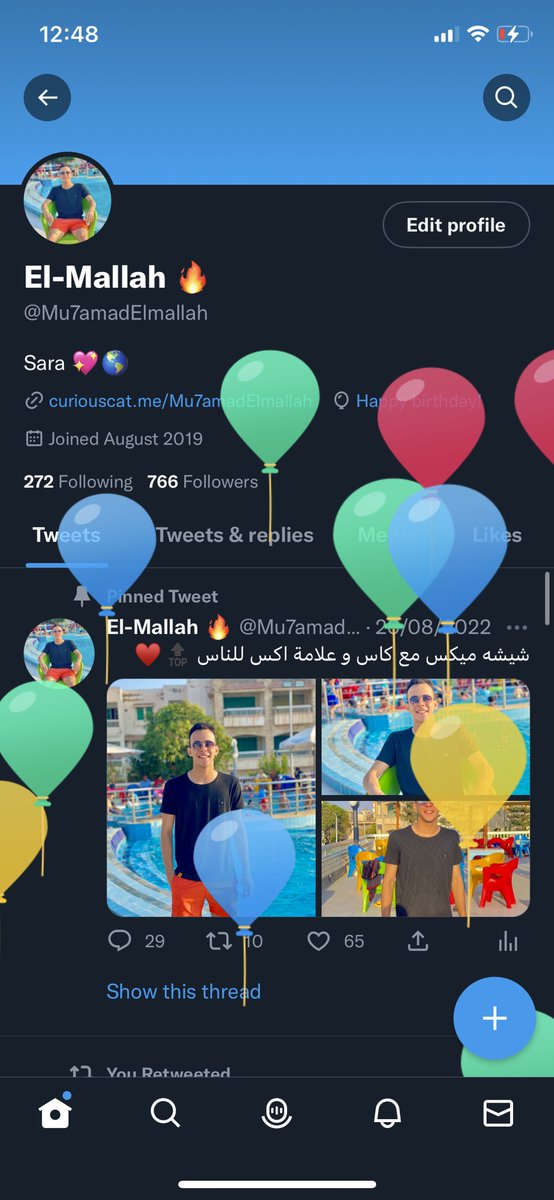 Mu7amadElmallah's tweet photo. It’s my birthday 🥳🔥 https://t.co/RncemqyAEB