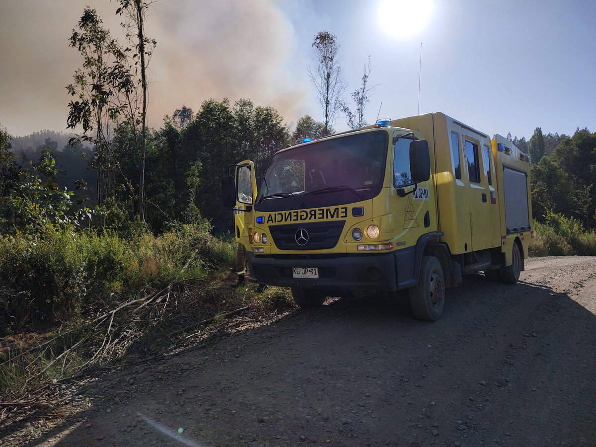 Cuerpo de Bomberos de Tomé tweet media