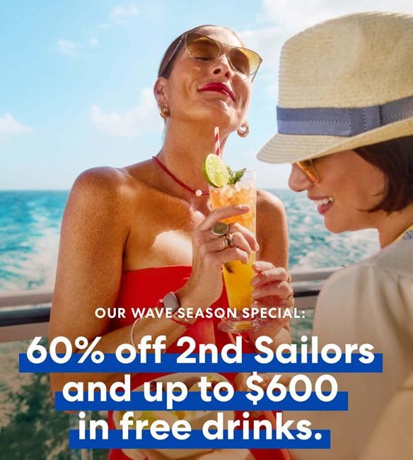 BlueLineTravel6's tweet photo. AHOY Sailor...it's Virgin Voyages most irresistible and inclusive offer of the year (and ever!). For a limited time, second Sailors will get 60% off the opportunity to see gorgeous destinations across the world aboard our exclusively adult voyages, and... https://t.co/3OnKl6MEc9 https://t.co/TYBzGMvYbe