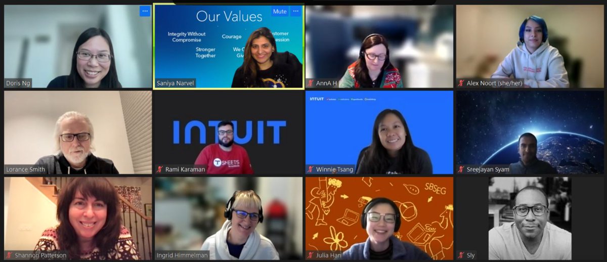 Our Toronto Innovation Catalyst Team sharing a laugh at our Winter Celebration Event. Thank you team for all your contribution in 2022. We look forward to your innovation sessions in 2023. Intuit <a href="/intuitlife/">l'intuit men </a> #poweringprosperity <a href="/intuitcanada/">Intuit Canada 🇨🇦</a>