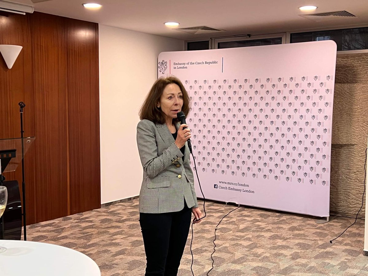 It was our honour to attend a pre-Christmas reception at the Czech Embassy in London.